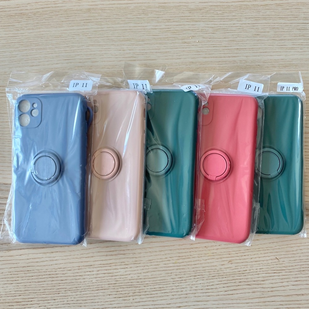 Silicone Magnetic Holder Case For Iphone 11/11 Pro